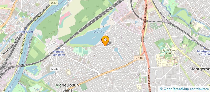 localisation de l'entreprise MONSIEUR KHALED YOUSSEF à VIGNEUX-SUR-SEINE