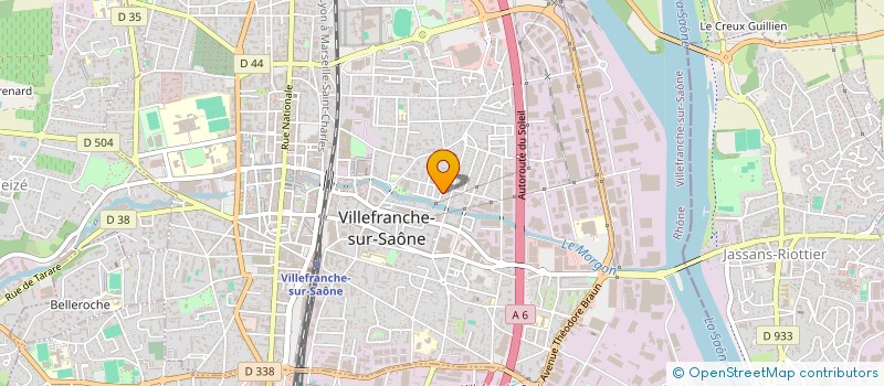 localisation de l'entreprise MONSIEUR KHALED ZAHEM à VILLEFRANCHE-SUR-SAONE