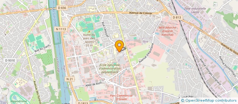 localisation de l'entreprise MONSIEUR KHALED ZAIDI  AGEN