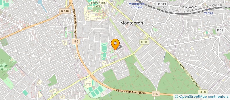 localisation de l'entreprise MONSIEUR KHALED ZOUAOUI à MONTGERON