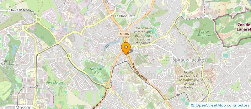 localisation de l'entreprise MONSIEUR KHALID ABDOULAEV à MONTPELLIER