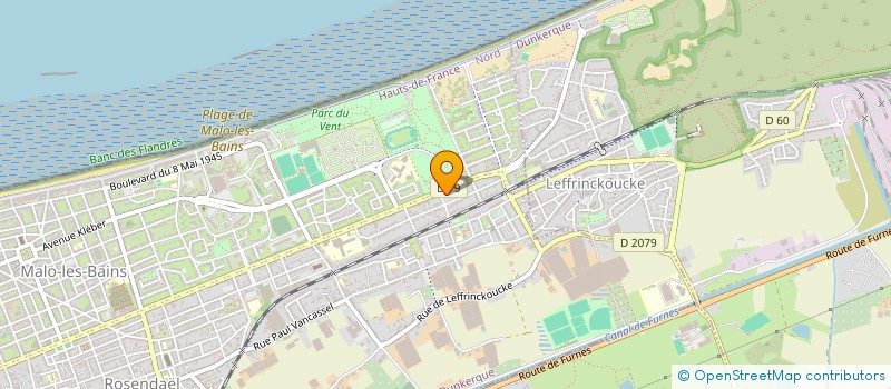 localisation de l'entreprise MONSIEUR KHALID ABOUNAIM à DUNKERQUE