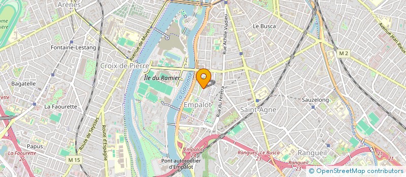 localisation de l'entreprise MONSIEUR KHALID ACHBAR à TOULOUSE