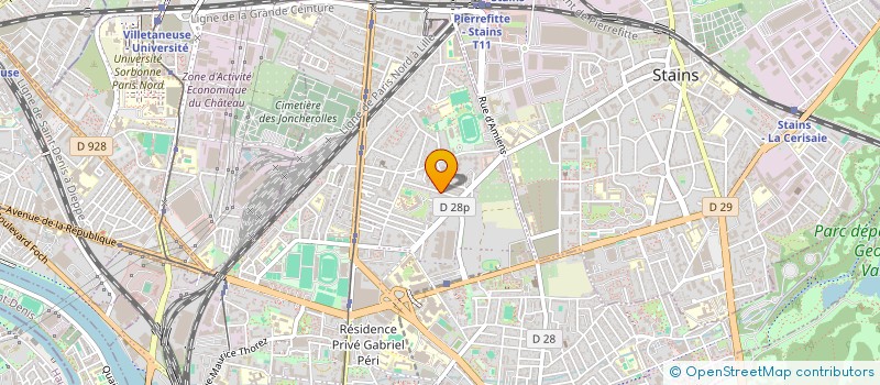 localisation de l'entreprise MONSIEUR KHALID ADAB à PIERREFITTE-SUR-SEINE