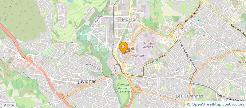 localisation de l'entreprise MONSIEUR KHALID AFENSISS à MONTPELLIER