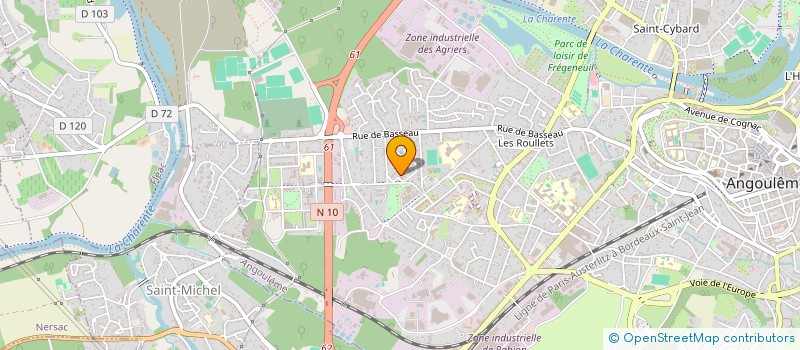 localisation de l'entreprise MONSIEUR KHALID AFFANI ABOUELARAIS à ANGOULEME
