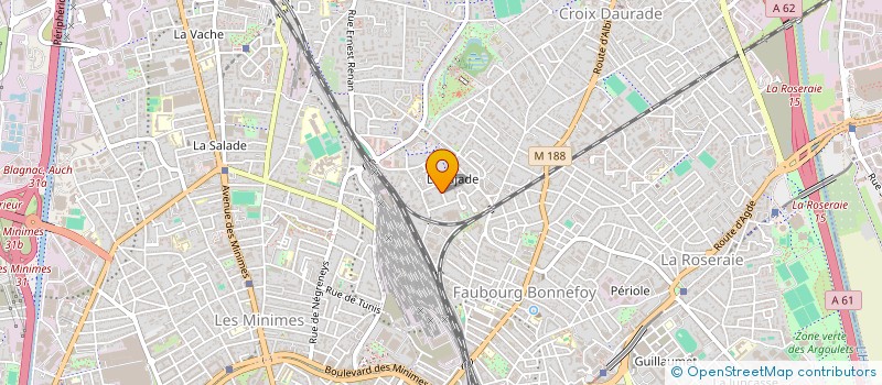localisation de l'entreprise MONSIEUR KHALID AHLALOUM à TOULOUSE