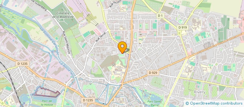 localisation de l'entreprise MONSIEUR KHALID AHMED à AMIENS