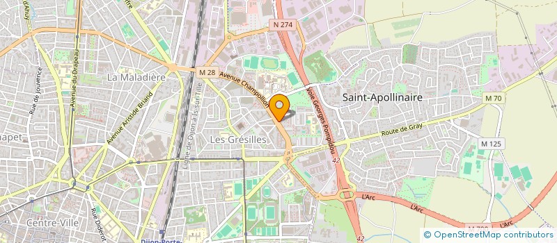 localisation de l'entreprise MONSIEUR KHALID AISSA  DIJON