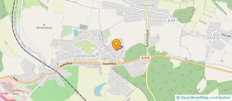 localisation de l'entreprise MONSIEUR KHALID AIT AMEUR  FAREBERSVILLER