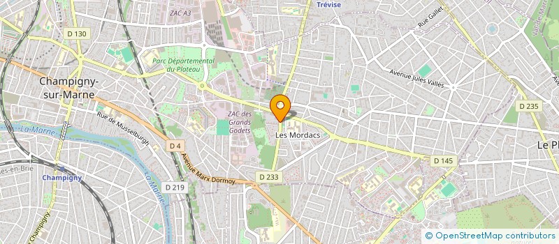 localisation de l'entreprise MONSIEUR KHALID AIT BOTTE  CHAMPIGNY-SUR-MARNE