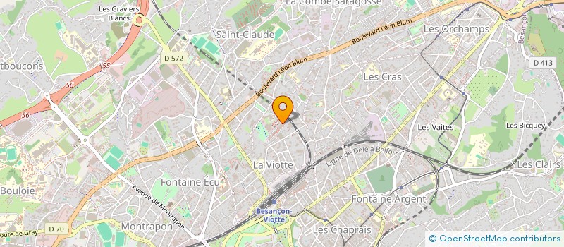 localisation de l'entreprise MONSIEUR KHALID AL JAMALI à BESANCON