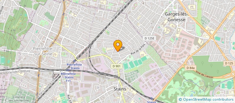 localisation de l'entreprise MONSIEUR KHALID AL QAWARID à STAINS
