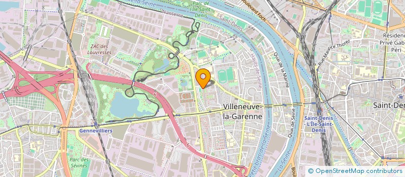 localisation de l'entreprise MONSIEUR KHALID ALFFA  VILLENEUVE-LA-GARENNE