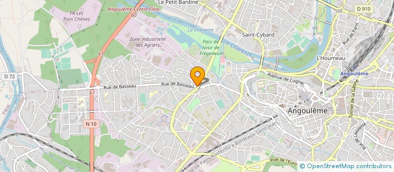 localisation de l'entreprise MONSIEUR KHALID AMEUR à ANGOULEME