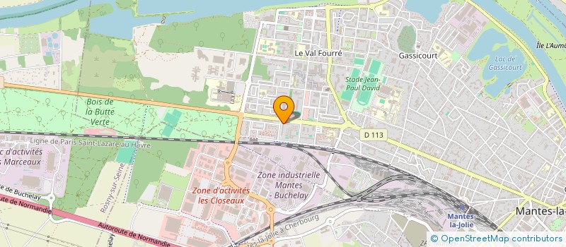 localisation de l'entreprise MONSIEUR KHALID AMEZOUAR à MANTES-LA-JOLIE