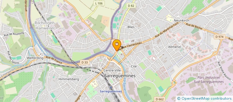 localisation de l'entreprise MONSIEUR KHALID AMRI à SARREGUEMINES