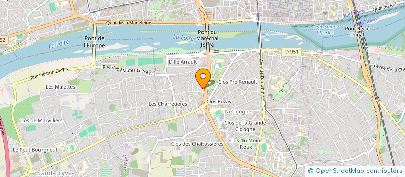 localisation de l'entreprise MONSIEUR KHALID ARAFASSI EL AYADI à ORLEANS