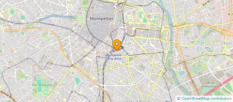 localisation de l'entreprise MONSIEUR KHALID AROUM à MONTPELLIER