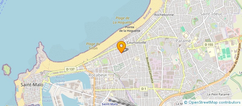 localisation de l'entreprise MONSIEUR KHALID AROUS  SAINT-MALO