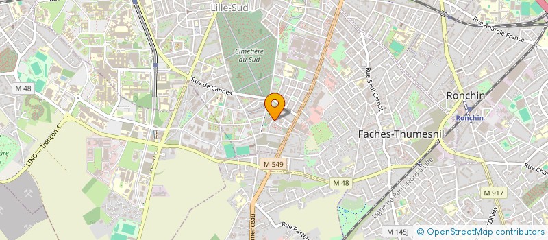 localisation de l'entreprise MONSIEUR KHALID AZARKANE à VILLENEUVE-D'ASCQ