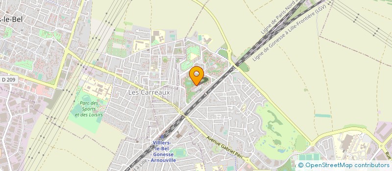 localisation de l'entreprise MONSIEUR KHALID AZEDDINE à GONESSE