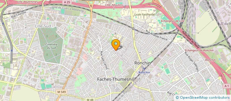 localisation de l'entreprise MONSIEUR KHALID AZNAY  LILLE