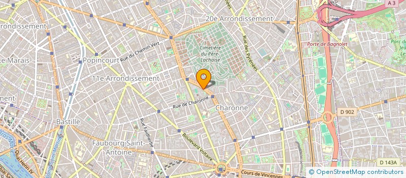 localisation de l'entreprise MONSIEUR KHALID AZZI  PARIS