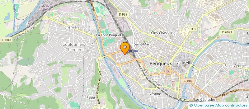 localisation de l'entreprise MONSIEUR KHALID BAAKILI  PERIGUEUX