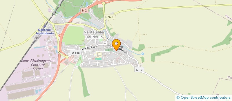 localisation de l'entreprise MONSIEUR KHALID BALI  NANTEUIL-LE-HAUDOUIN