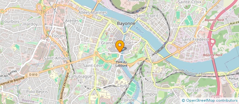 localisation de l'entreprise MONSIEUR KHALID BARKAOUI à BAYONNE