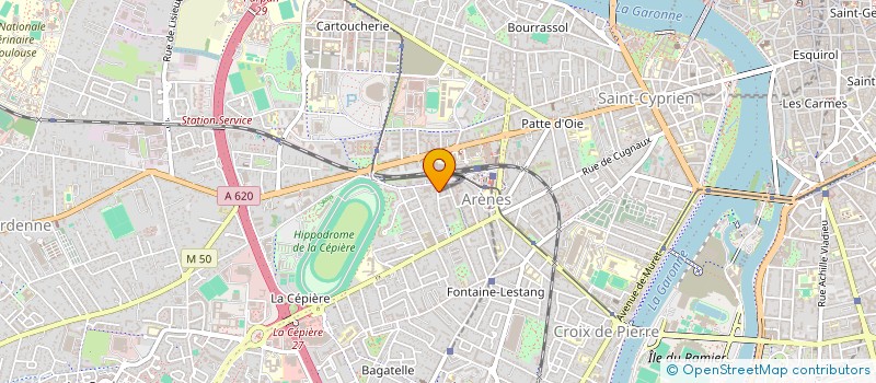 localisation de l'entreprise MONSIEUR KHALID BASHIR ALI  TOULOUSE