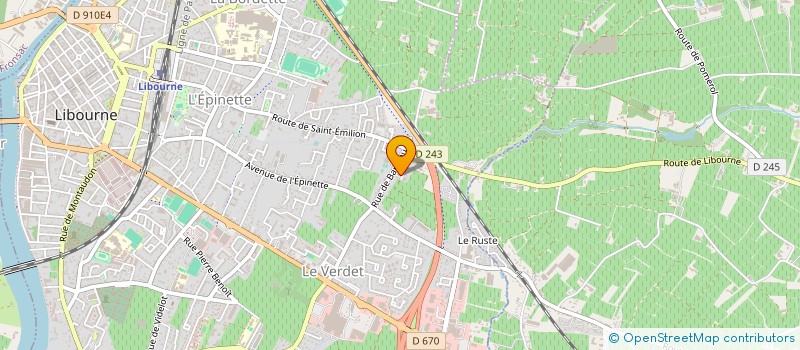 localisation de l'entreprise MONSIEUR KHALID BELKARI à LIBOURNE
