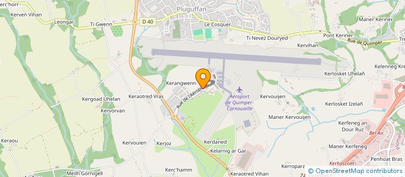 localisation de l'entreprise MONSIEUR KHALID BENABDELLAH  PLUGUFFAN