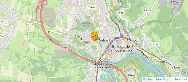 localisation de l'entreprise MONSIEUR KHALID BENANI à VALSERHONE