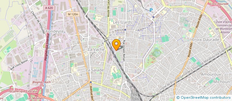 localisation de l'entreprise MONSIEUR KHALID BENHLIMA à TOULOUSE