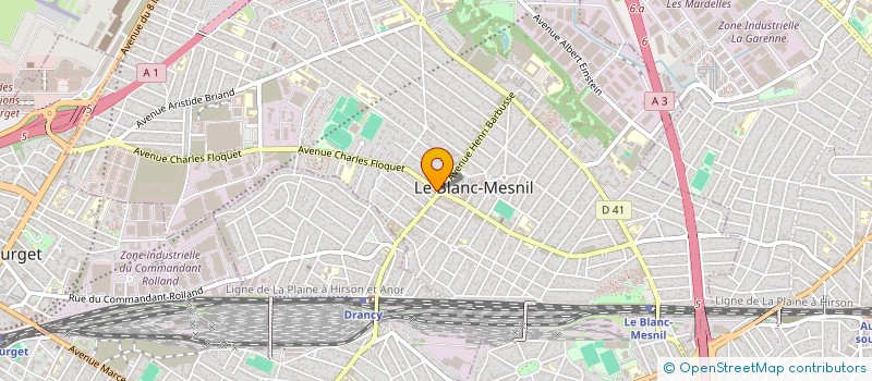 localisation de l'entreprise MONSIEUR KHALID BENMILOUD à LE BLANC-MESNIL