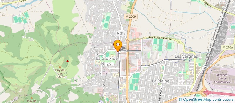 localisation de l'entreprise MONSIEUR KHALID BENSAKEL  CLERMONT-FERRAND