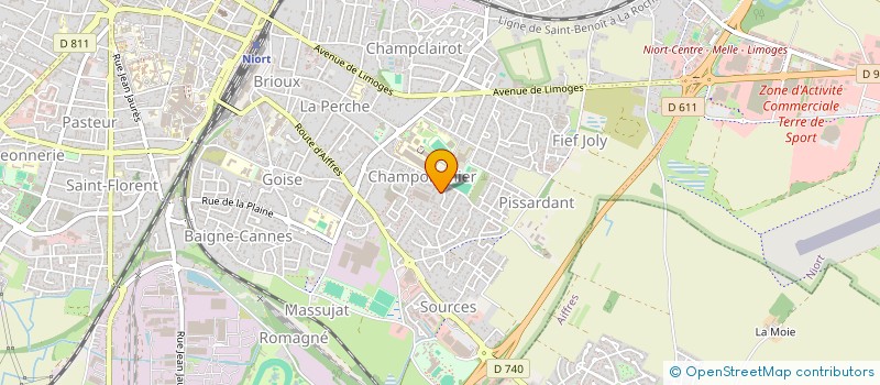 localisation de l'entreprise MONSIEUR KHALID BOUAFER  NIORT