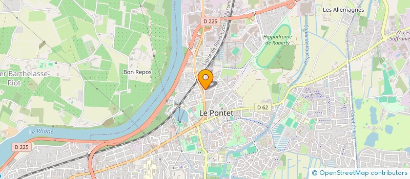 localisation de l'entreprise MONSIEUR KHALID BOUDCHAR  LE PONTET