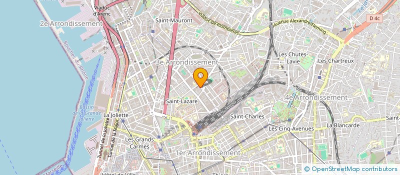 localisation de l'entreprise MONSIEUR KHALID BOUHARTANE à MARSEILLE