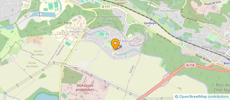 localisation de l'entreprise MONSIEUR KHALID BOUHOUCH  SACLAY