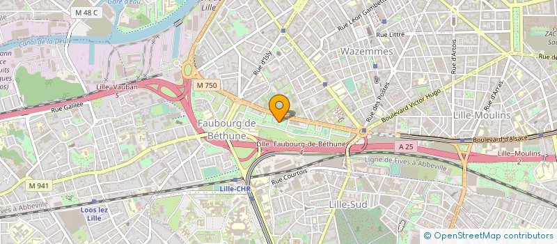localisation de l'entreprise MONSIEUR KHALID BOUKABOUS à LILLE