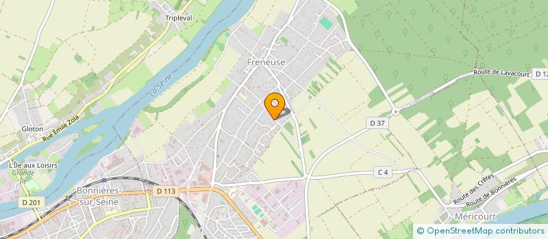 localisation de l'entreprise MONSIEUR KHALID BOUMHAOUT  FRENEUSE