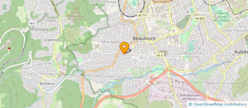 localisation de l'entreprise MONSIEUR KHALID CHAJJAOUI  BEAUMONT