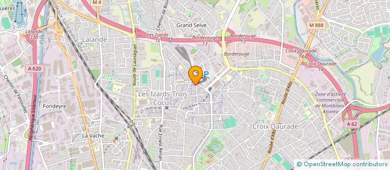 localisation de l'entreprise MONSIEUR KHALID CHAOUNI à TOULOUSE