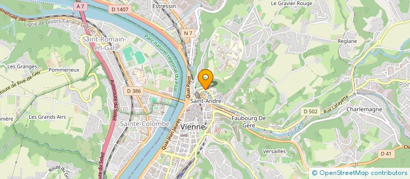 localisation de l'entreprise MONSIEUR KHALID CHBORA à VIENNE