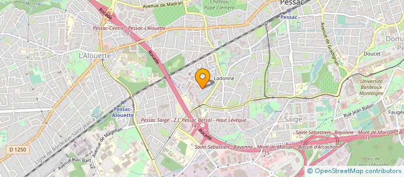 localisation de l'entreprise MONSIEUR KHALID CHENNIG à PESSAC
