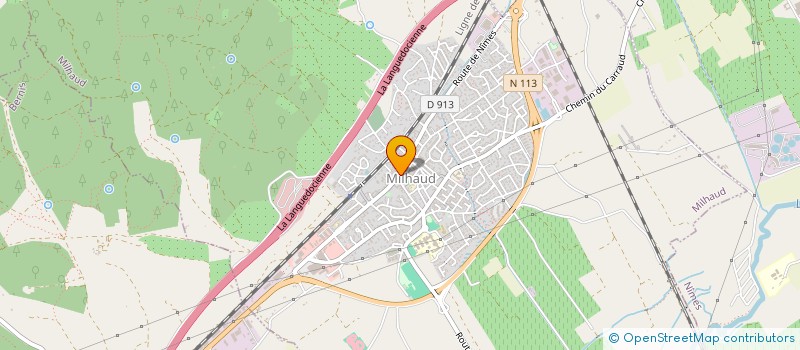 localisation de l'entreprise MONSIEUR KHALID DARDOUR  MILHAUD