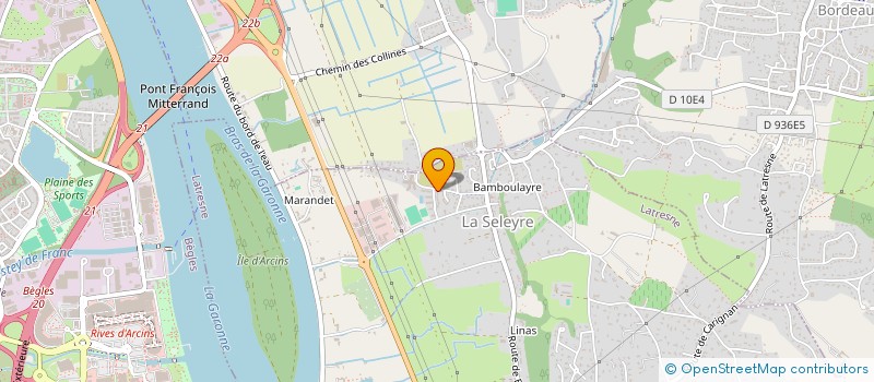 localisation de l'entreprise MONSIEUR KHALID DARRABI  LATRESNE